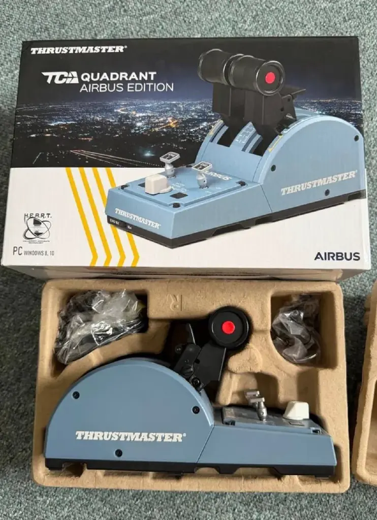 Продам набор thrustmaster quadrant+sidestick airbus edition  за 80€