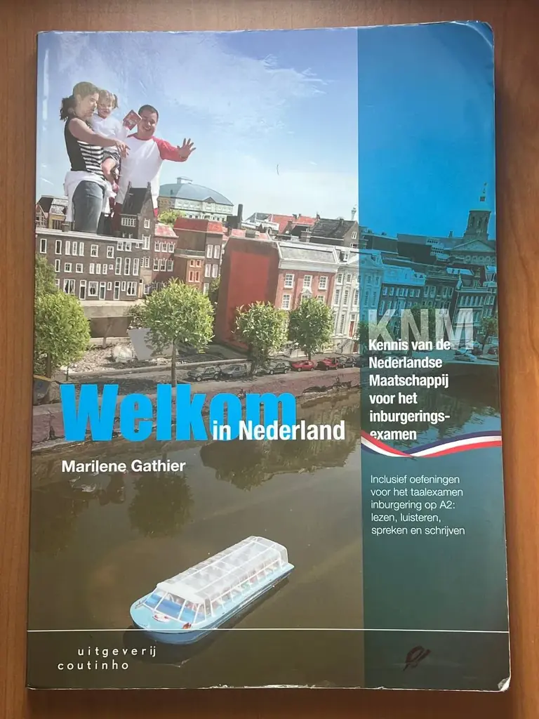 Учебник “Welkom in Nederland “, без помарок, 20€, Амстердам или почта