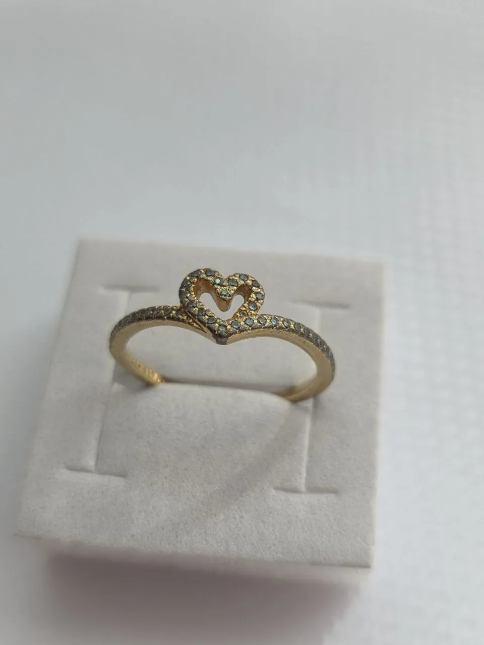 Продаю оригинальное изящное кольцо Pandora «Сияющее сердце» (Wishbone Heart, размер 58) из фирменно…