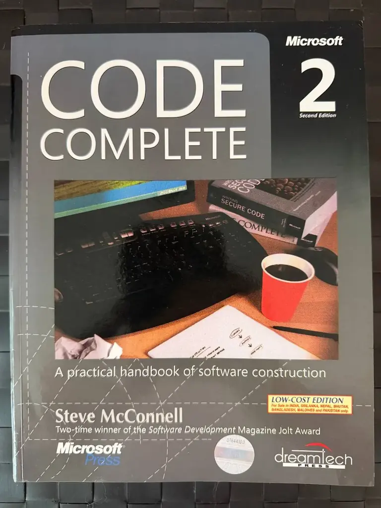 €20. Code complete 2nd edition. Новая. Мягкий переплет.