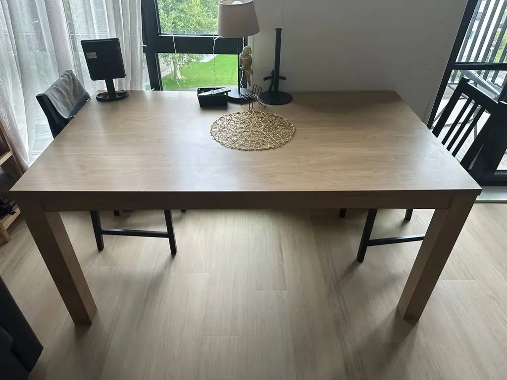 Обеденный стол без стульев 160х90/77 в хорошем состоянии 70€, Purmerend. Самовывоз.
