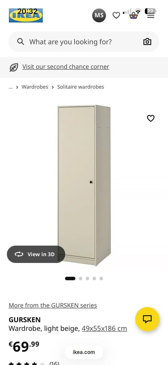 Добрый вечер! Продается шкаф IKEA подходит для верхней одежды. Уже разобран