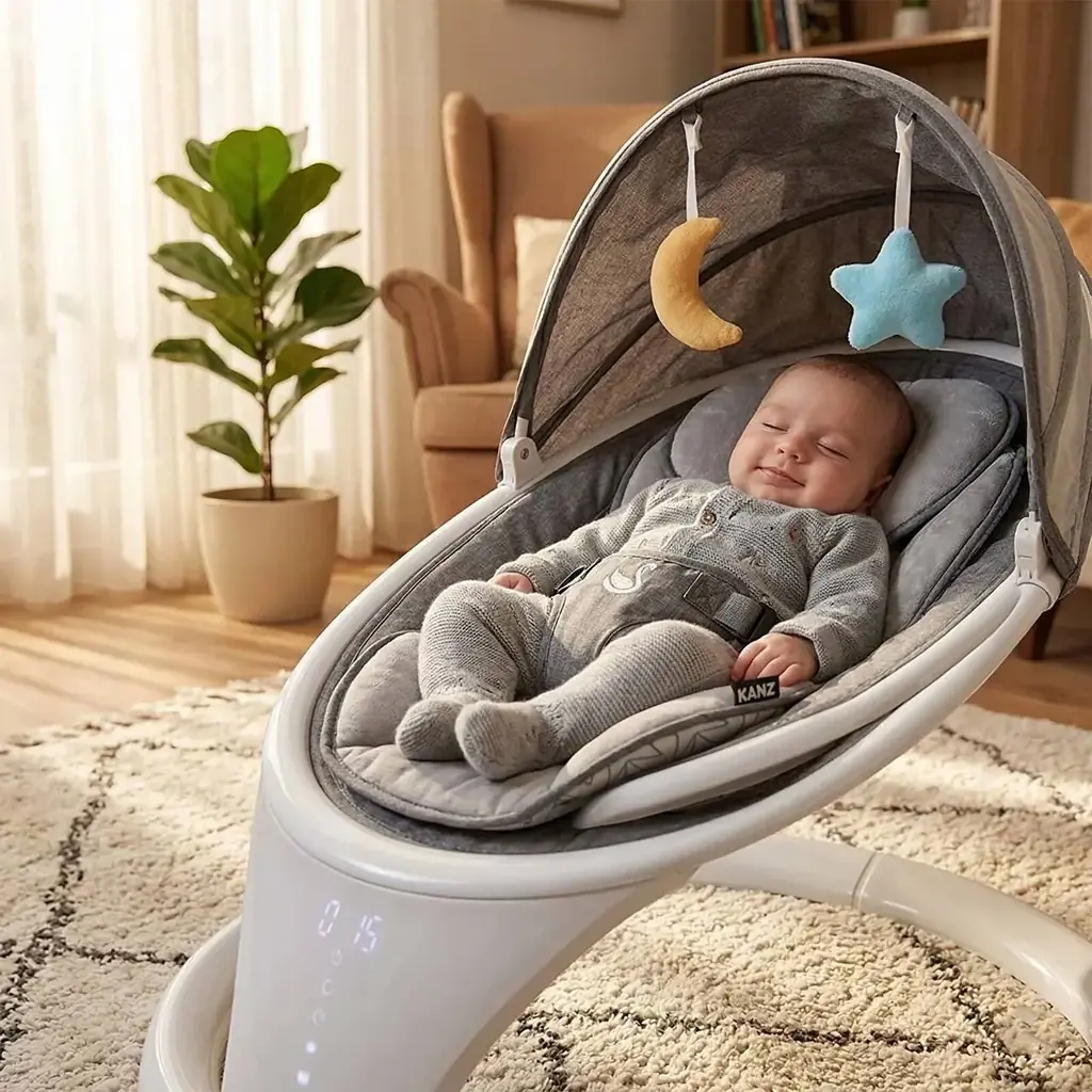 👶 Продается электрическая детская колыбель Kanz Swan
