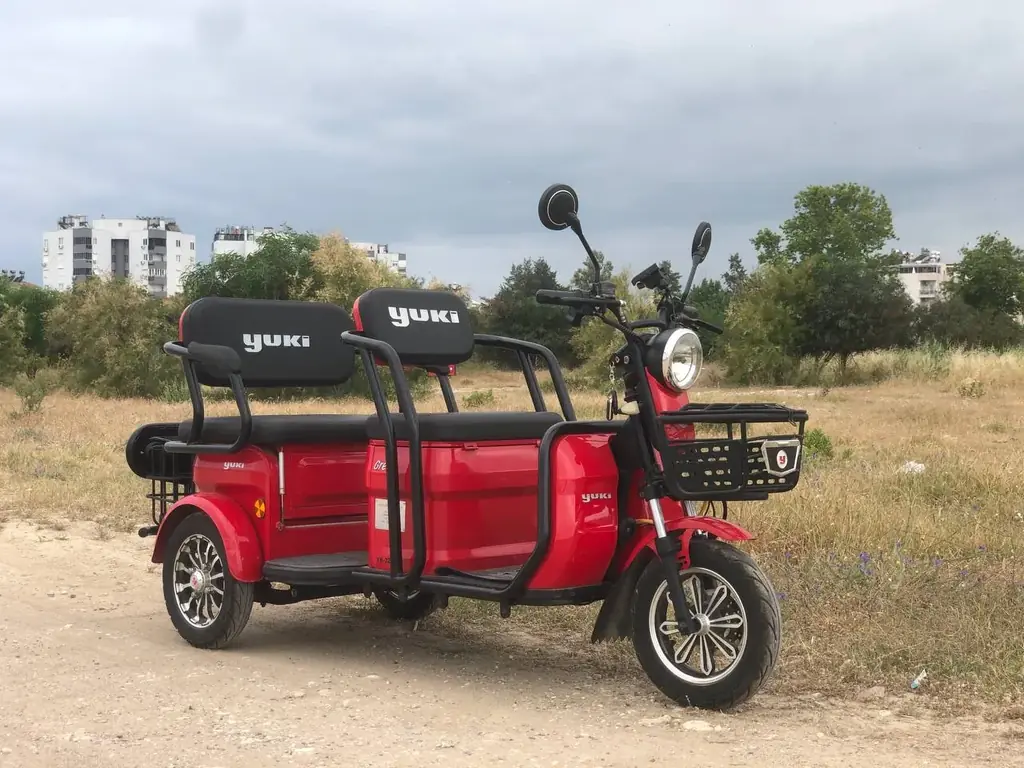 Продам трёхколёсный электромотоцикл Yuki Greta 2022 года, в состоянии нового! Еединственный и перв…
