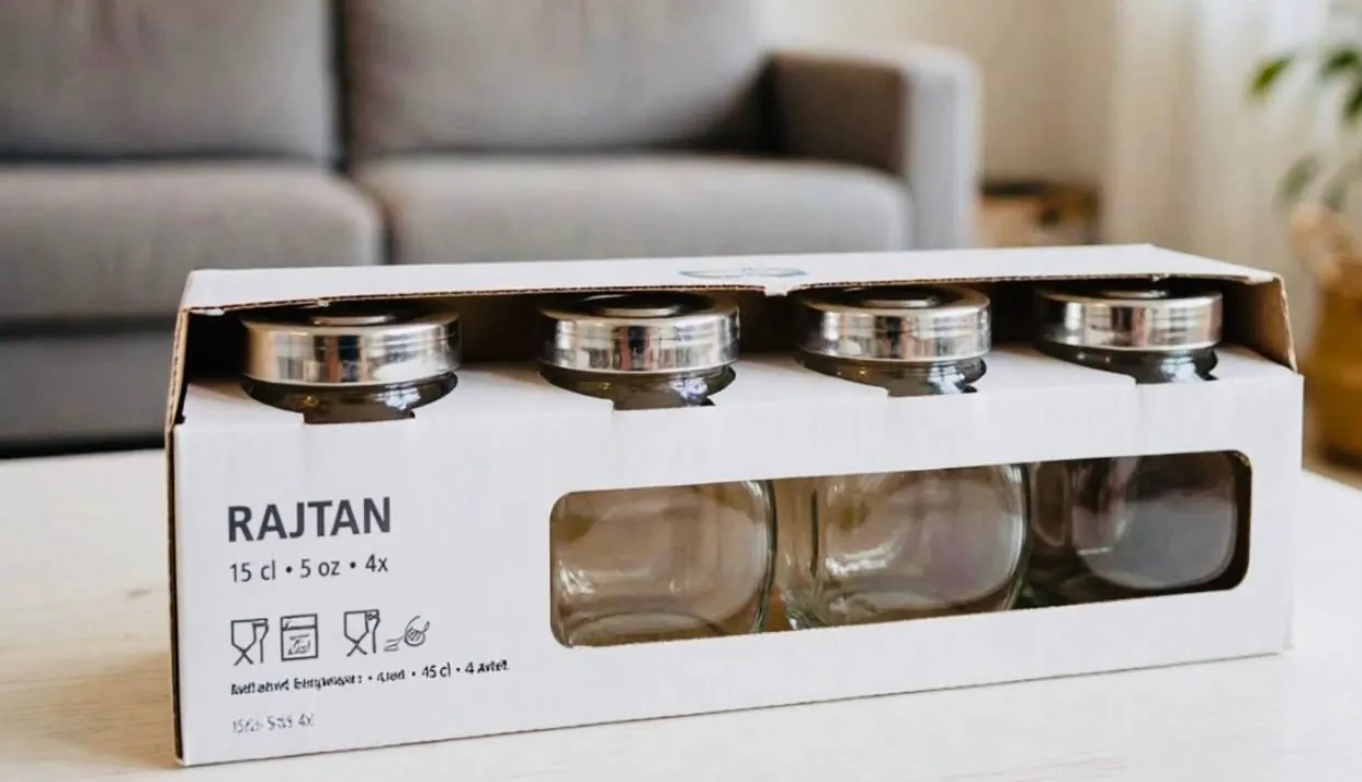 Продаю абсолютно НОВЫЕ баночки для специй , посуда IKEA RAJTAN 15 cl 4 штуки