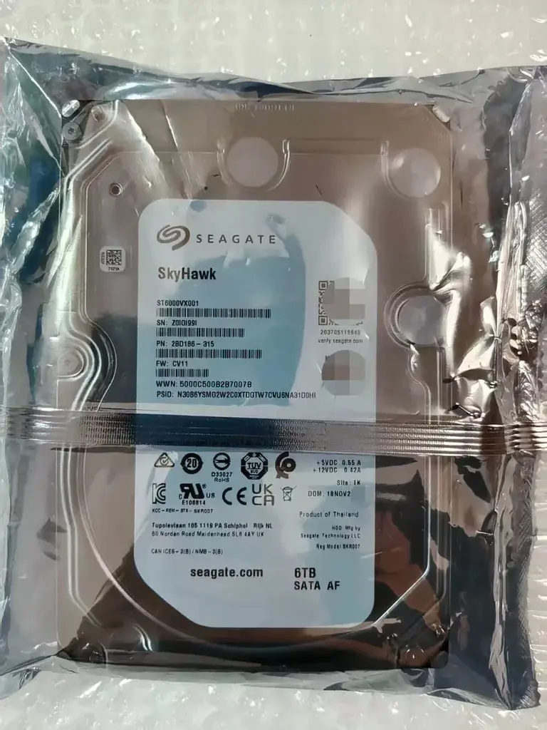 Новый HDD Seagate SkyHawk 6TB (в упаковке)