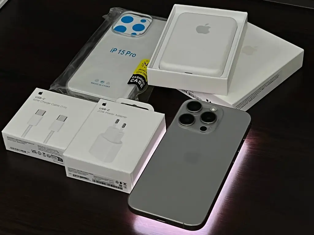 Продаю iPhone (Айфон) 15 Pro 256GB Natural Titanium. Батарея 87%. В хорошем состоянии. В ремонте не…