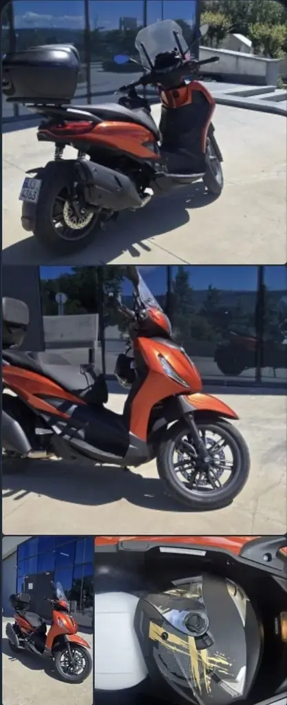 Скутер Piaggio Beverly HPE 400 10 000₾. (Цена обсуждаема при осмотре). 2023 год, пробег 30 000 км.…