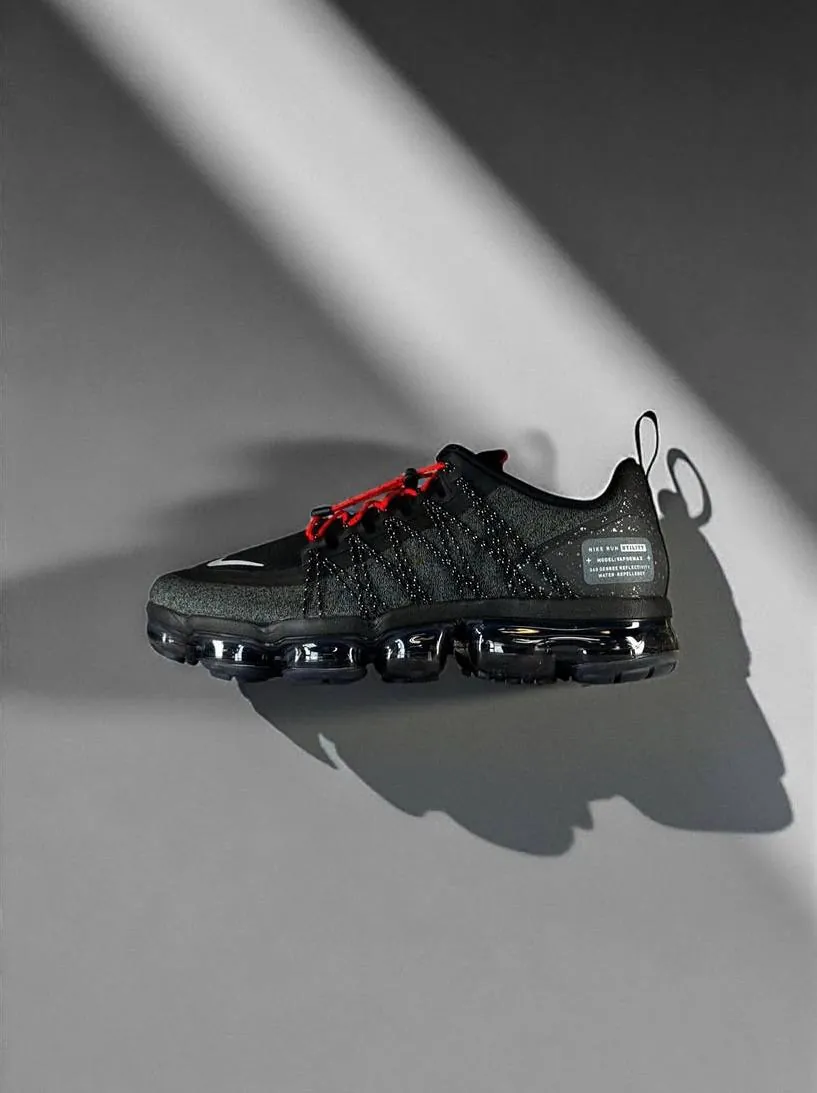 Nike Air Vapormax Run Utility Black Gray Reflective