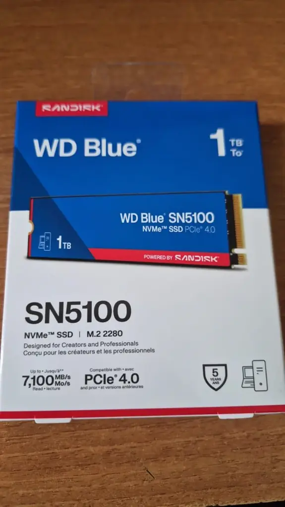 Продам НОВЫЙ SSD M2  NVME GEN4