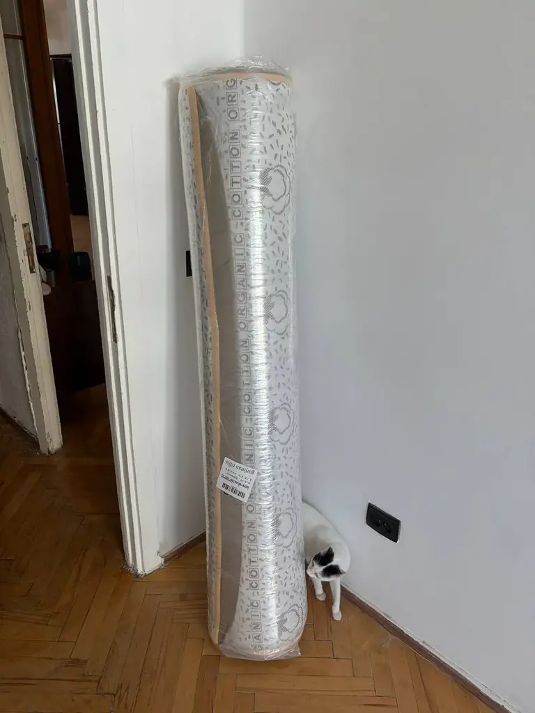 Новый беспружинный ортопедический матрас Latexvakum (160х200 см)