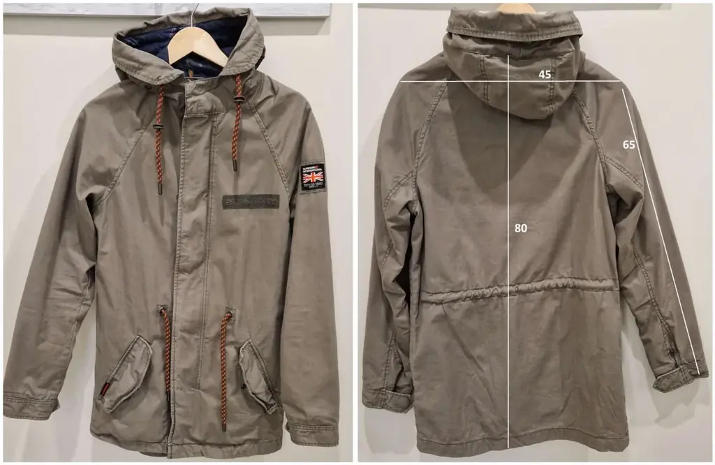 1. Superdry, куртка осень-весна (мужская), размер S