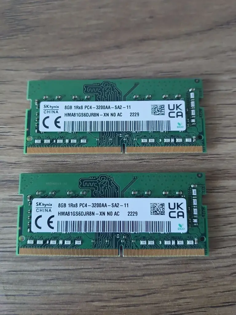 Оперативная память для ноутбука RAM so-dimm DDR4-3200 16 Гб (2*8).