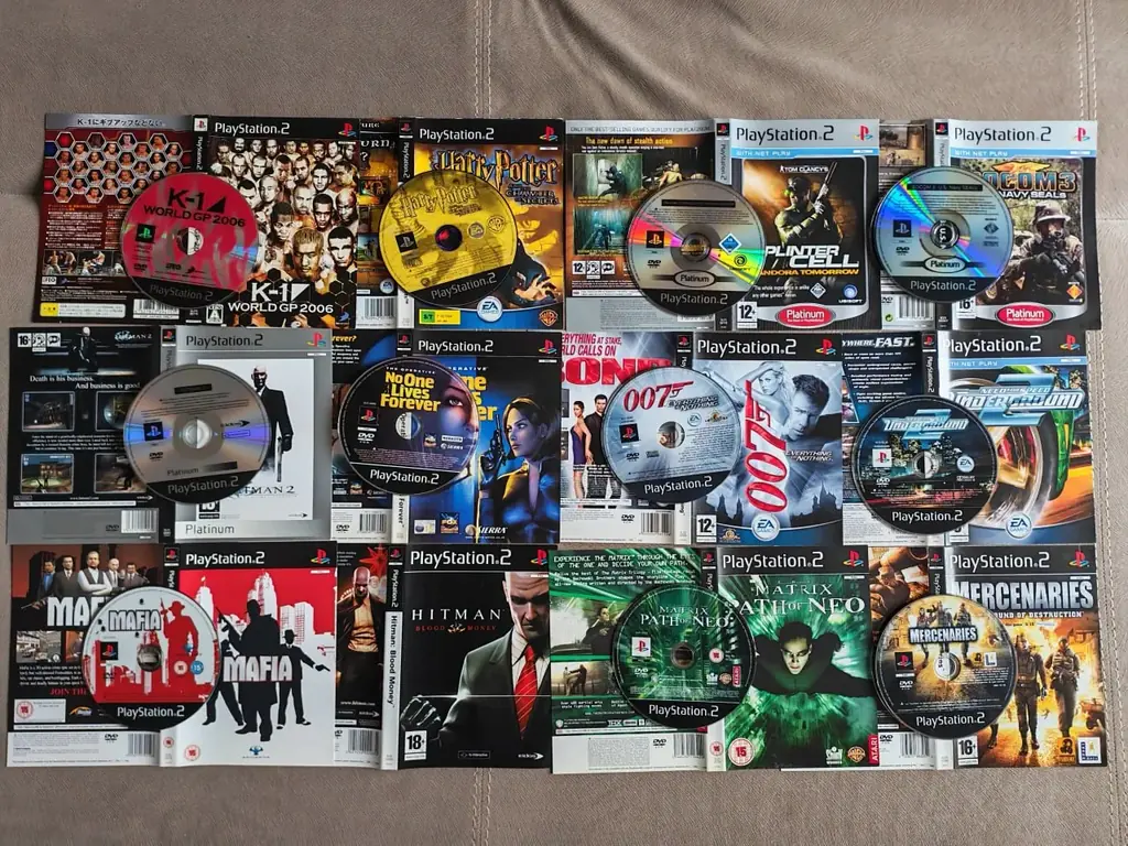 Продаю Лицензионные игры на PS2