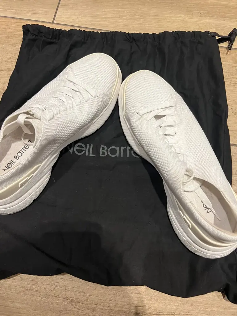 👟 Мужские кроссовки Neil Barrett — белые