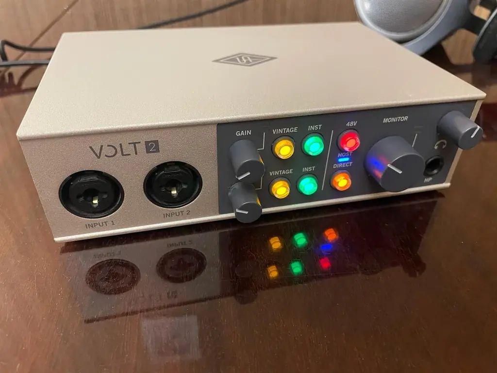 🎛️ Продаю свою аудиокарту Universal Audio Volt 2 — 400 GEL