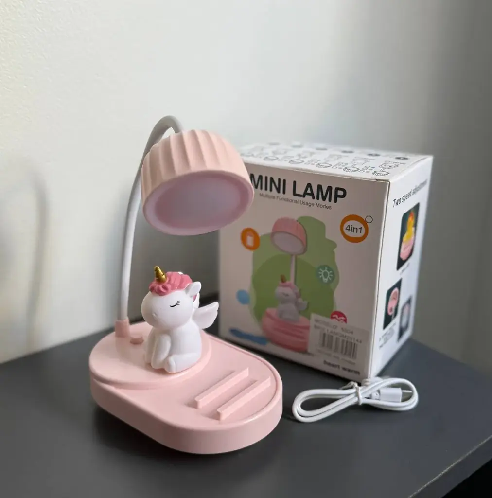 🦄 Новая гибкая мини-лампа. Милая и функциональная настольная лампа, которая отлично подойдёт для д…