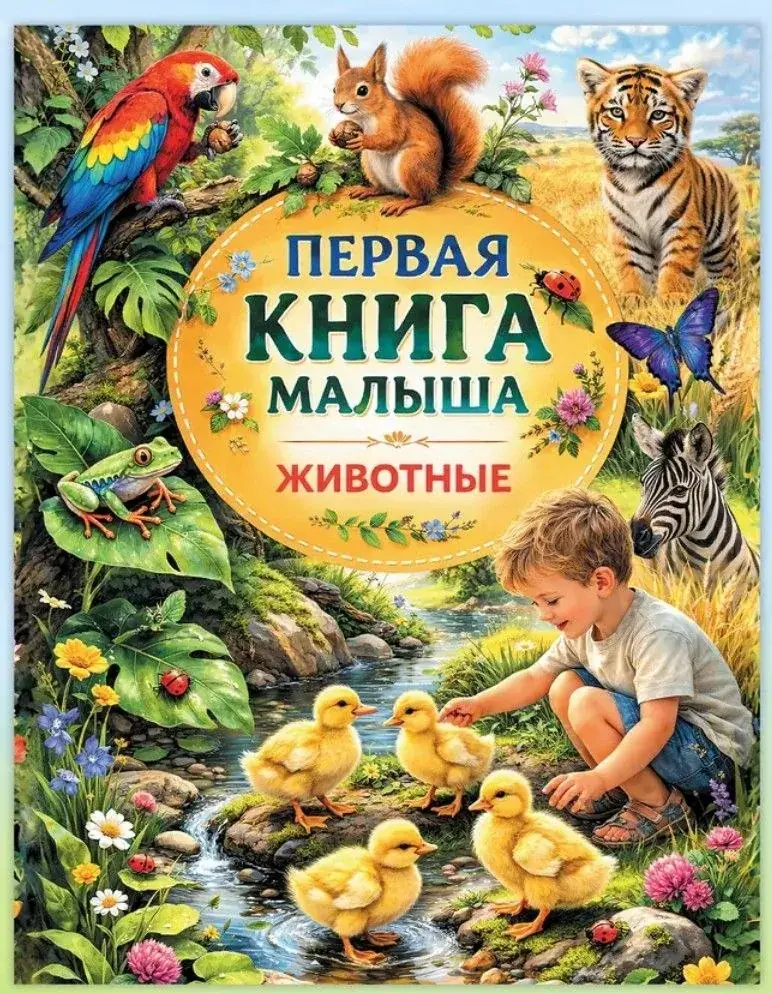 Книга Первая книга малыша. Животные