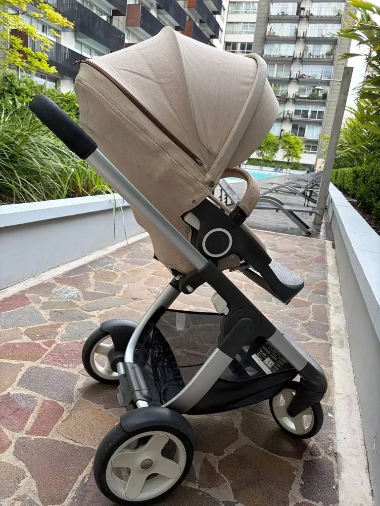 Коляска Stokke Trailz. Люлька + прогулочный блок. $220