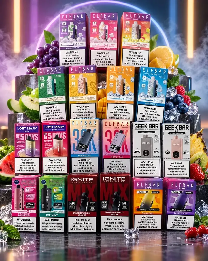Оригинальные электронные сигареты ELF BAR, IGNITE, HQD, LOST MARY и другие!