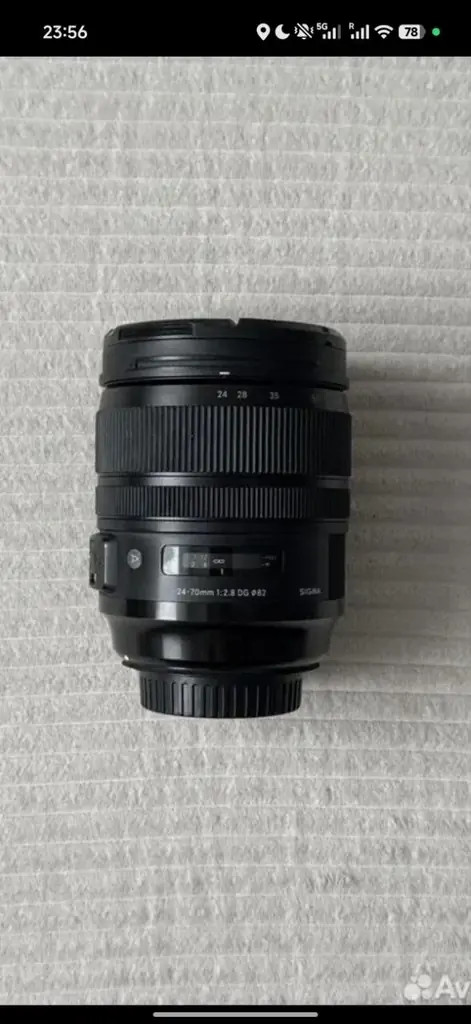 Продам объектив sigma art 24-70mm 2.8 со стабилизацией , под canon. Состояние идеальное как новый в…