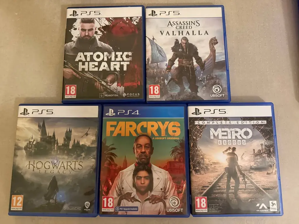 Продам игры на ps5