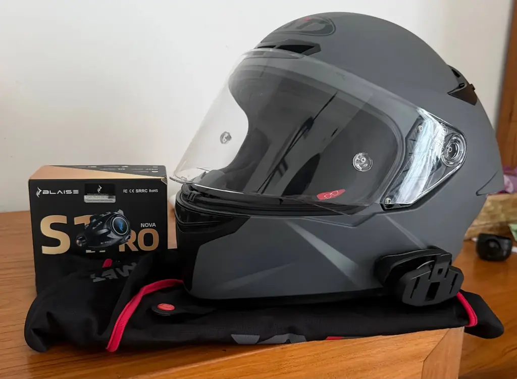 🏍️ ПРОДАМ МОТОШЛЕМ + КАМЕРУ/ИНТЕРКОМ