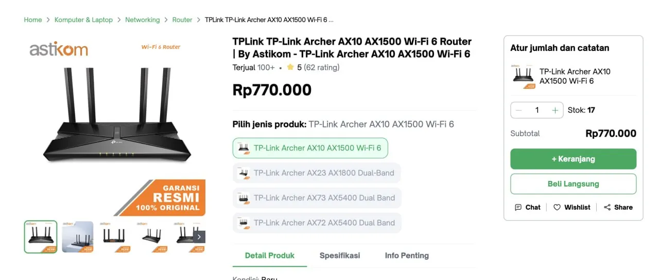 продам мощный роутер Tp-Link Archer AX10 AX-1500, а также длинный езернет кабель к нему бесплатно