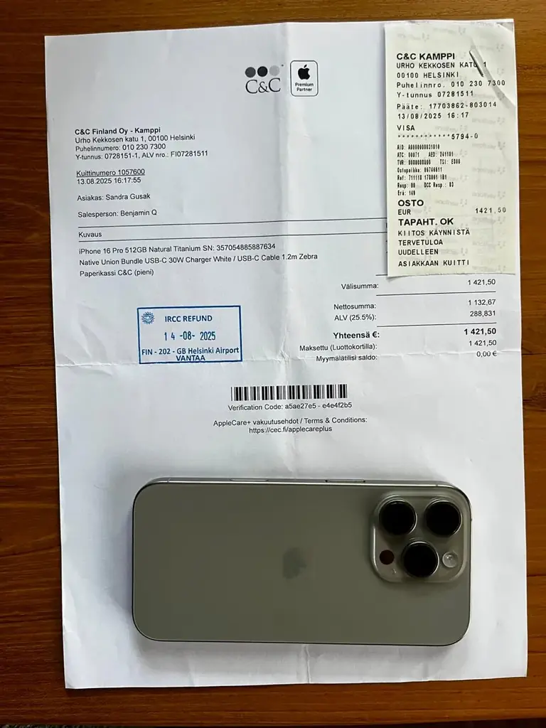 Продам Iphone 16 PRO 512 GB - Natural Titanium