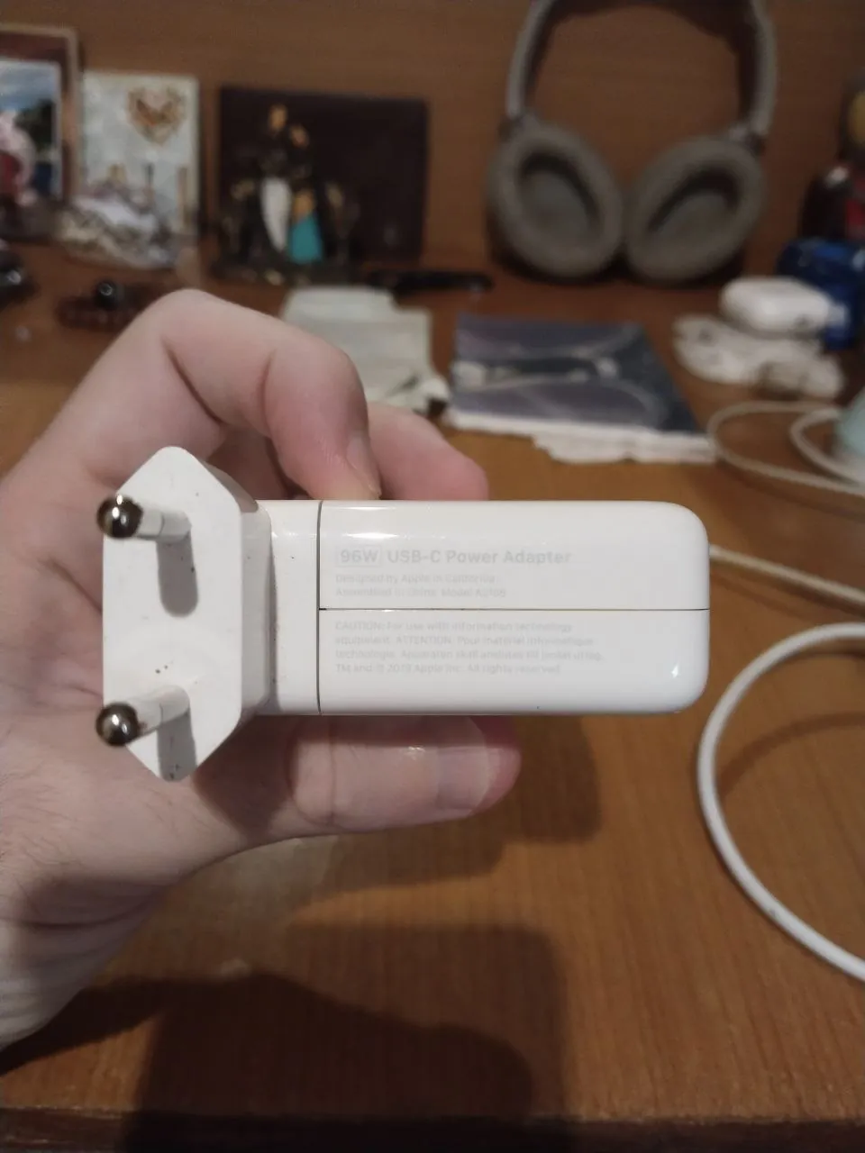 Оригинальный адаптер Apple 96W USB-C (Model A2166)
