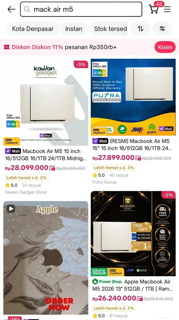 Продам MacBook Air M5 16/512