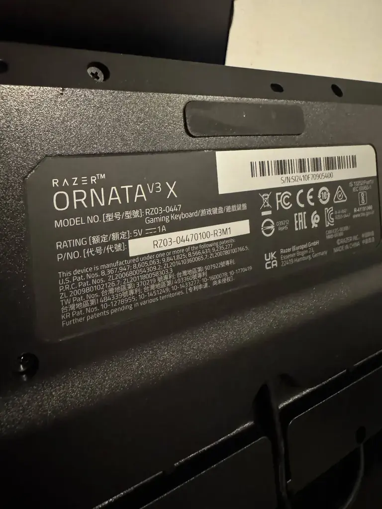 Razer Ornata Chroma, RU/EN — идеальное состояние