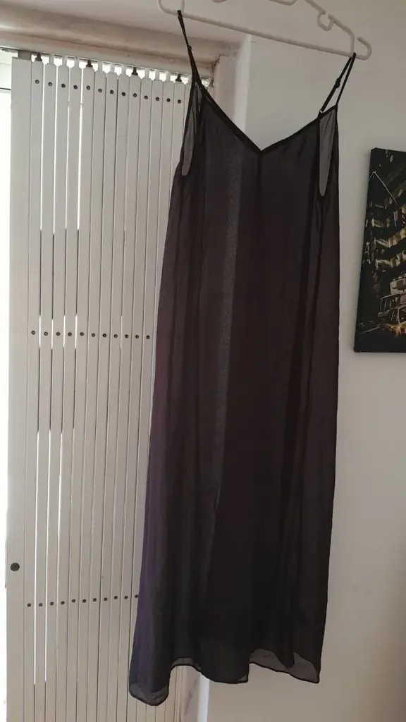 Солидный темно-бардовый пеньюар, S/M, новый, 5€, Эшторил