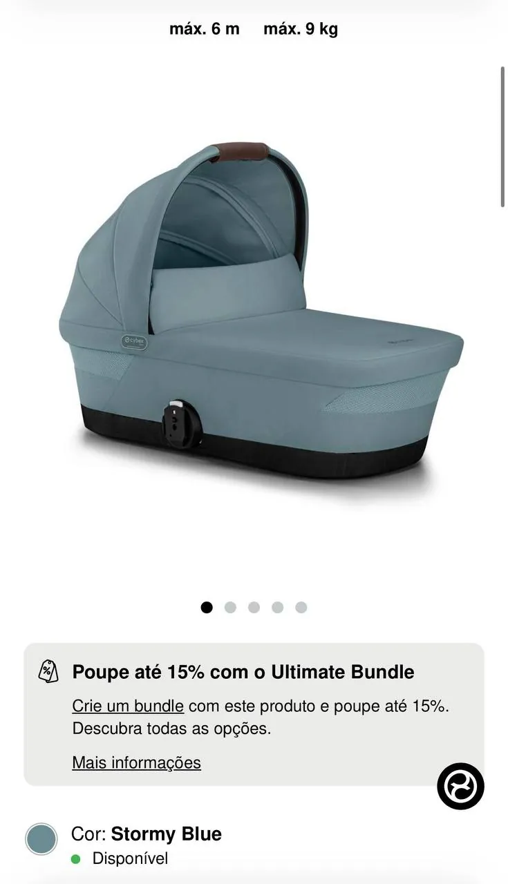 Cybex Gazell S,очень комфортная для малыша,в идеальном состоянии 190€ Corroios (Лиссабон по договор…