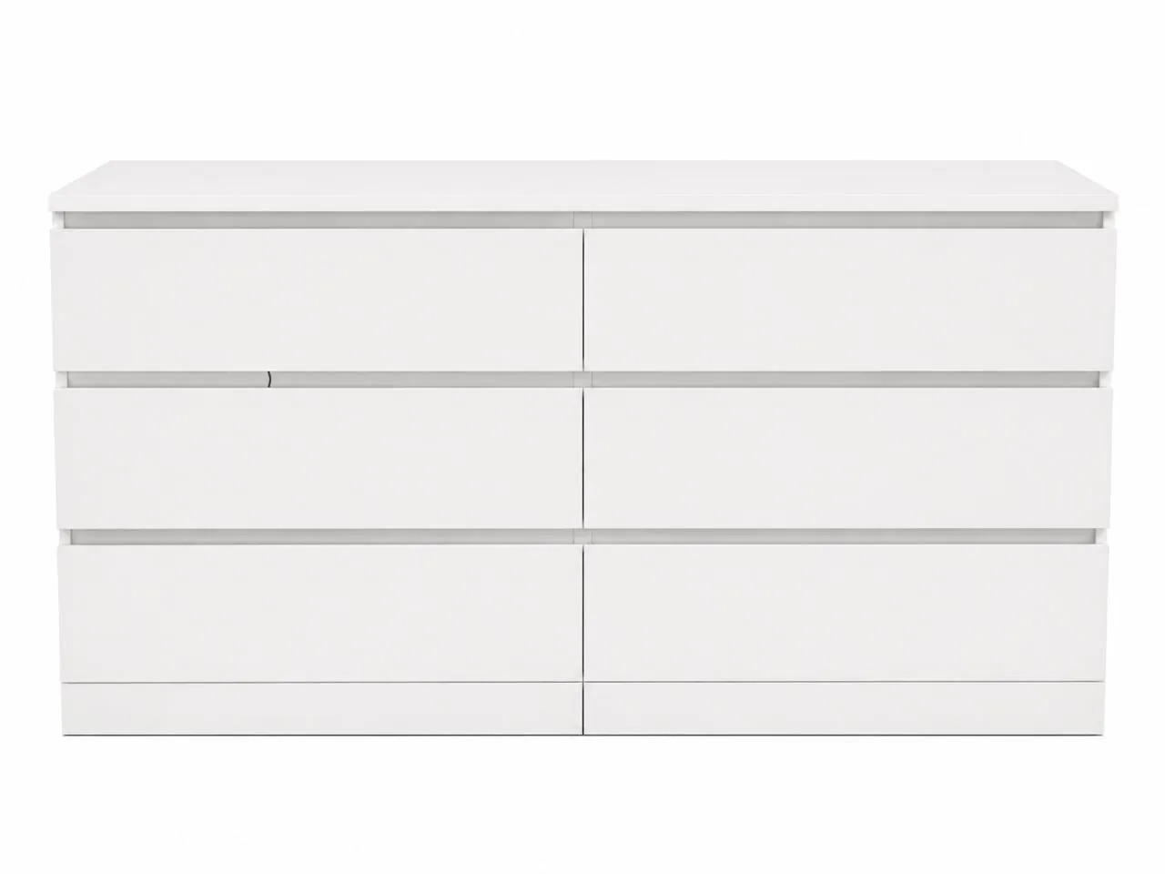 Комод IKEA MALM с 6 ящиками (белый)