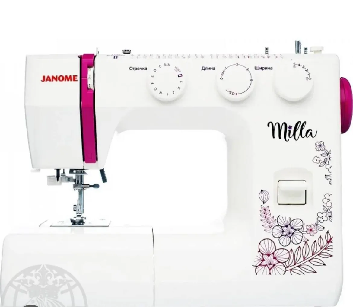 Продам швейную машинку JANOME MILLA в очень хорошем состоянии (почти не использовалась) продаю в св…