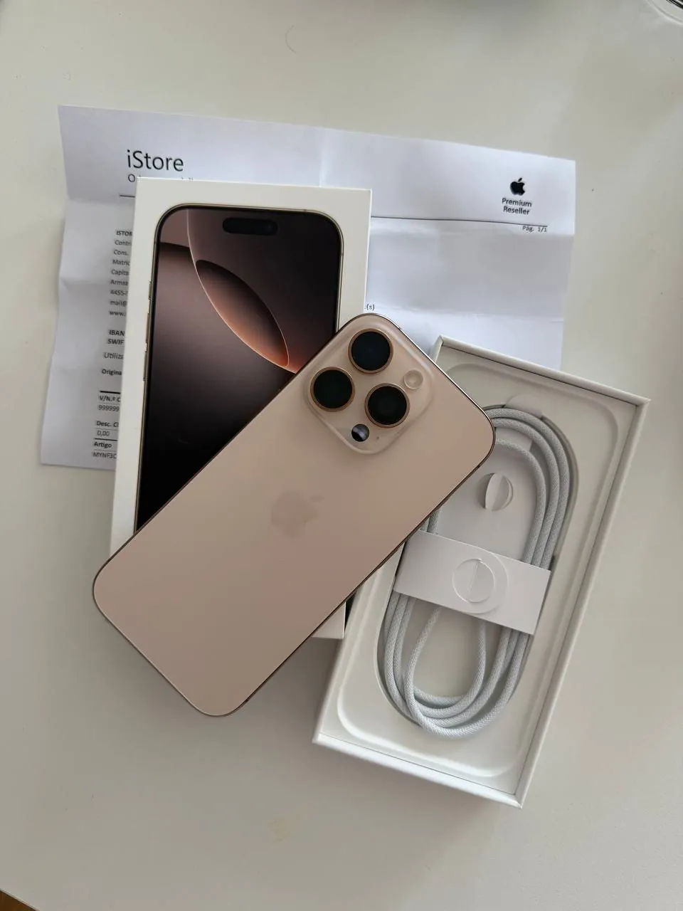 Продаю iPhone 16 Pro (Desert), 128 GB