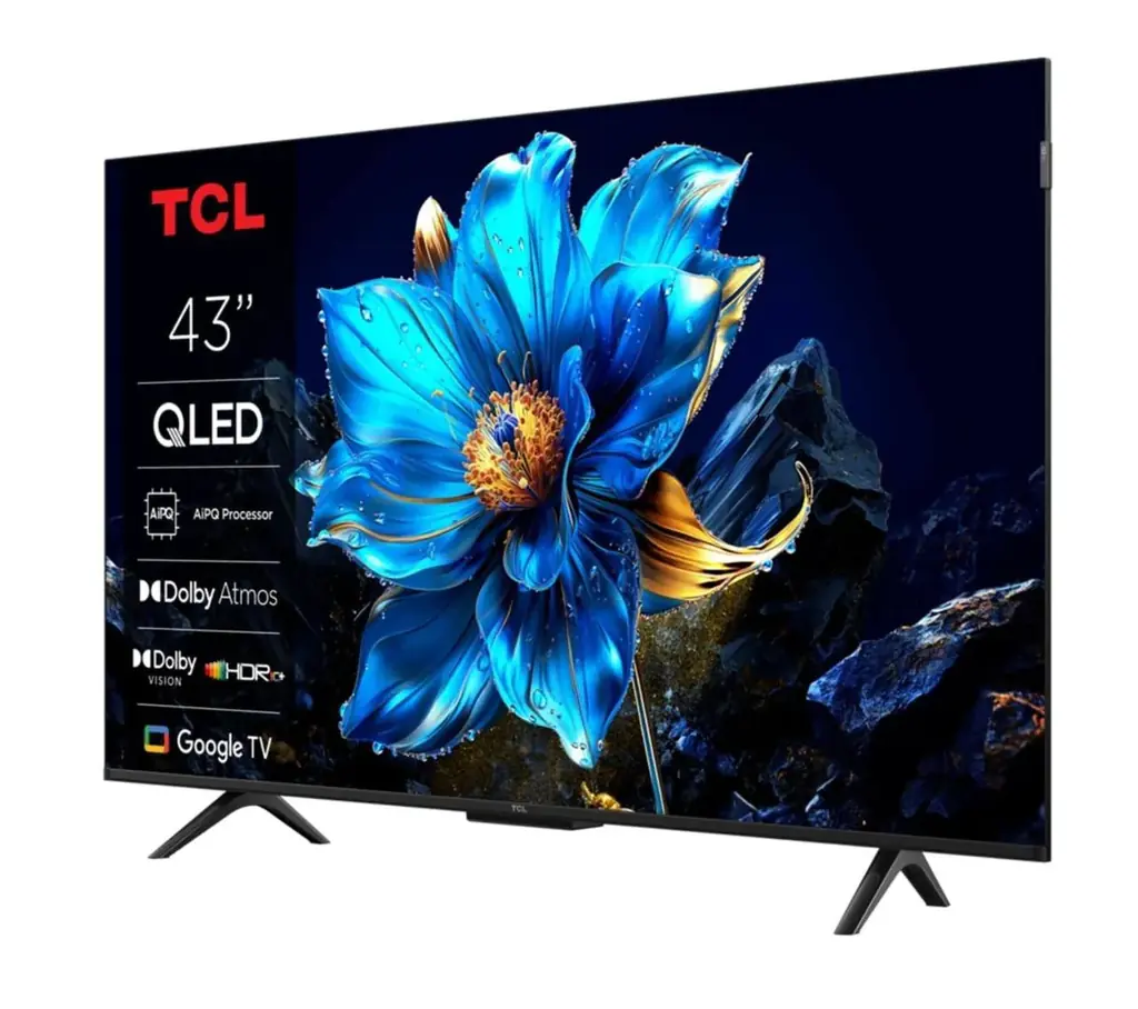 Продам телевизор TCL QLED - 43'' - 109 cm - 4K Ultra HD - Smart Tv