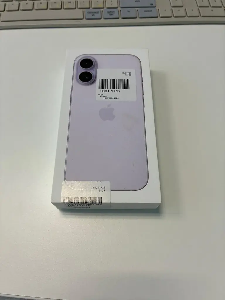iPhone 17 256 GB lavander — новый в упаковке.