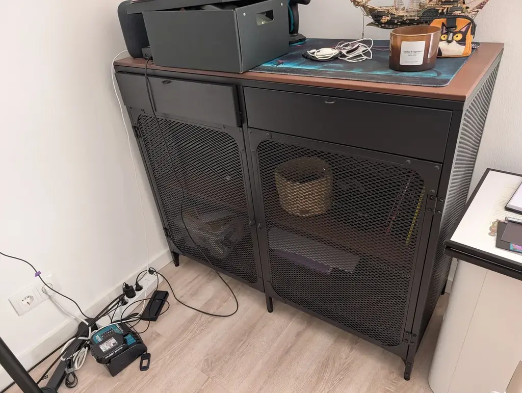 Продам комплект мебели IKEA FJÄLLBO (лофт / металл + дерево)