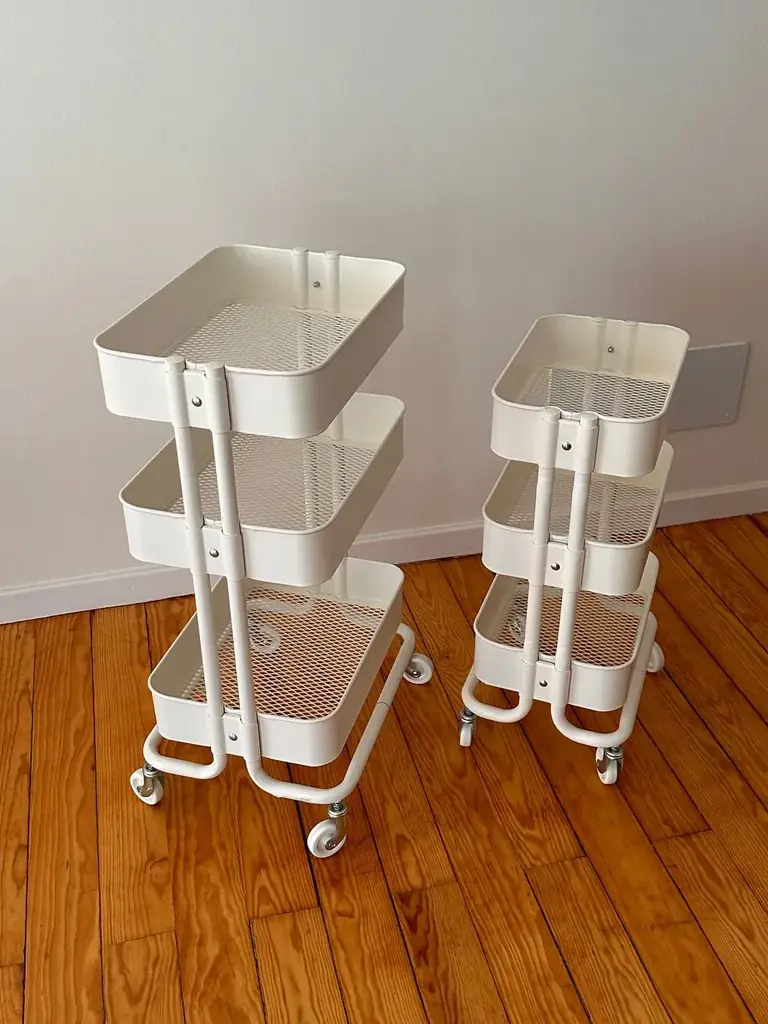 🛒 Две тележки IKEA KÅSHULT — 18 € за обе