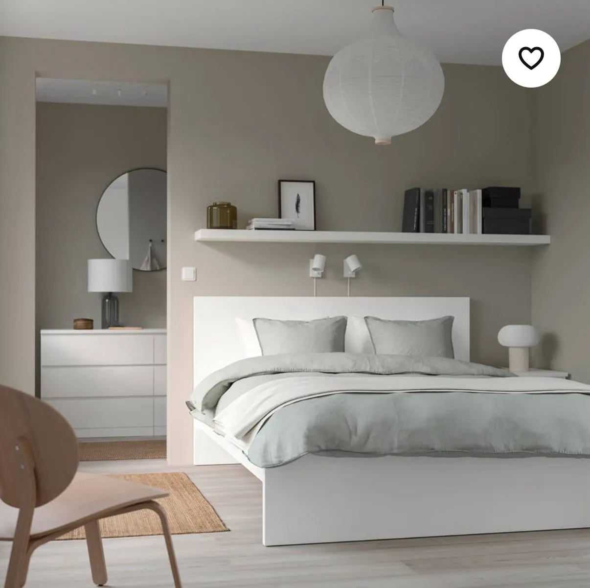 Кровать MALM 180*200 (без матраса)