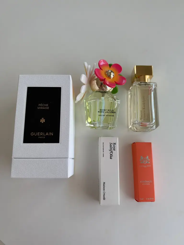 • Guerlain Pêche Mirage 170€