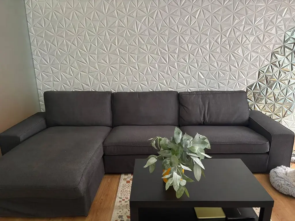 Продаю диван IKEA KIVIK (Кивик), 4-местный, цвет антрацит