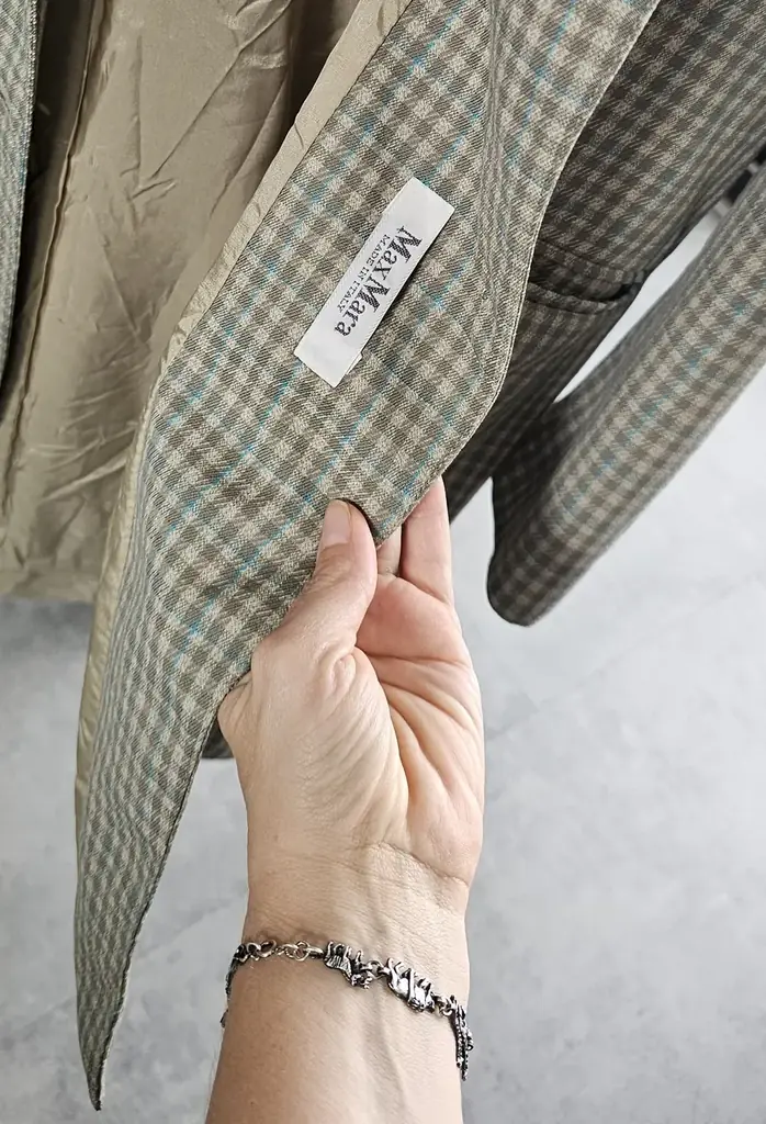 Винтажный пиджак подиумной коллекции Max Mara (Main Line).