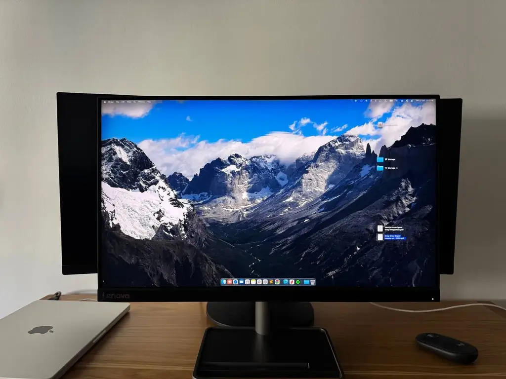 Монитор Lenovo 24 дюйма, Quad HD 2560 x 1440, Lenovo L24q-34.