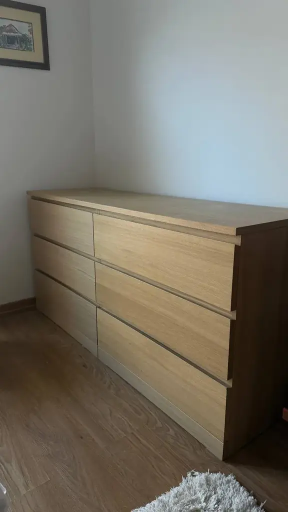 Комод IKEA MALM на 6 ящиков