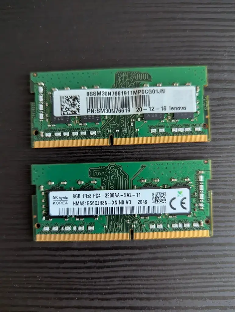 Оперативная память для ноутбука 2x8gb