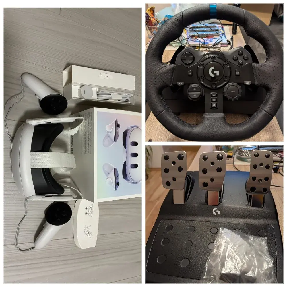 Продаю Meta Quest 3 512GB , состояние идеальное , есть чек о покупке , коробка ( полный комплект )