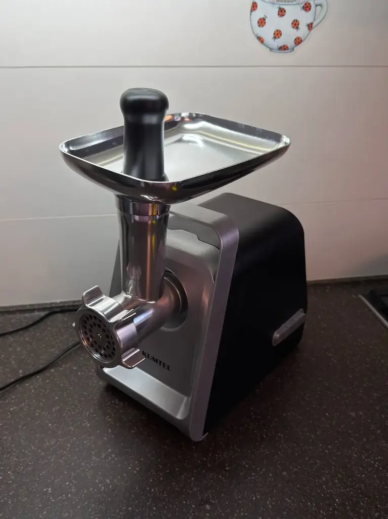 1. мясорубка электрическая KUMTEL HMG-04 INOX